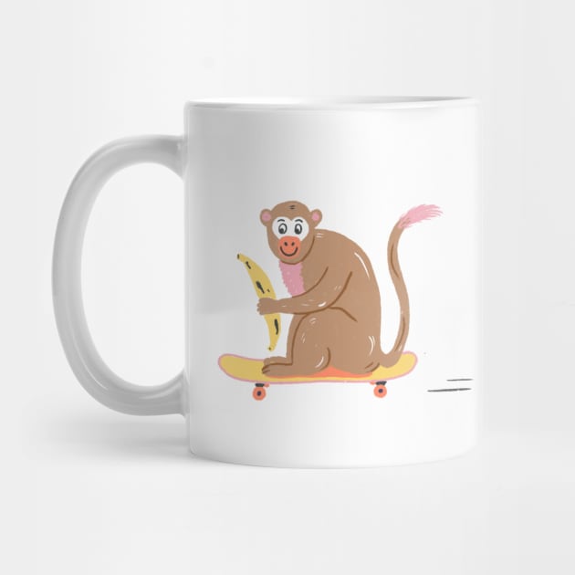 Monkey Skater by Das Brooklyn